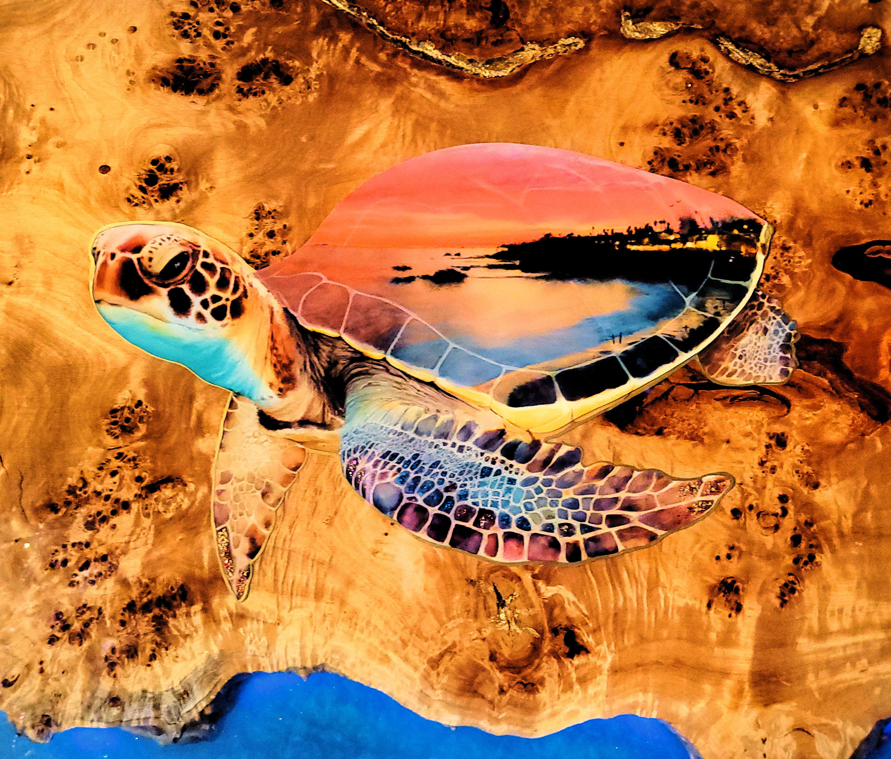 Tortuga Laguna - Seaside Coffee Table